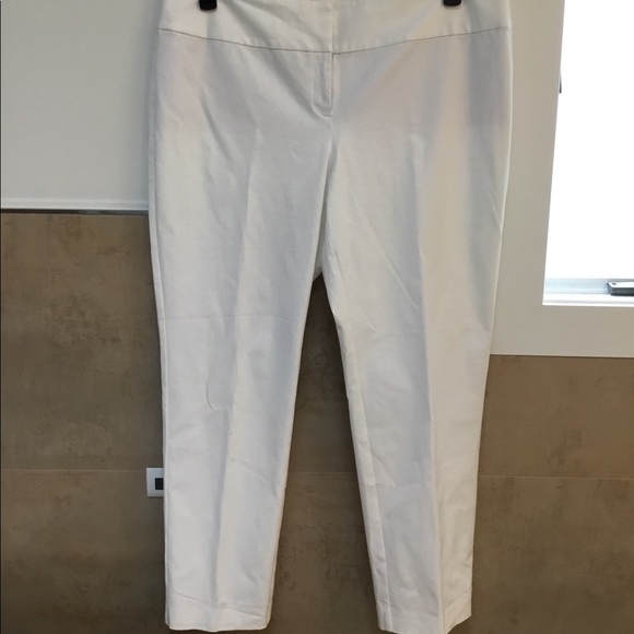 alfani white pants